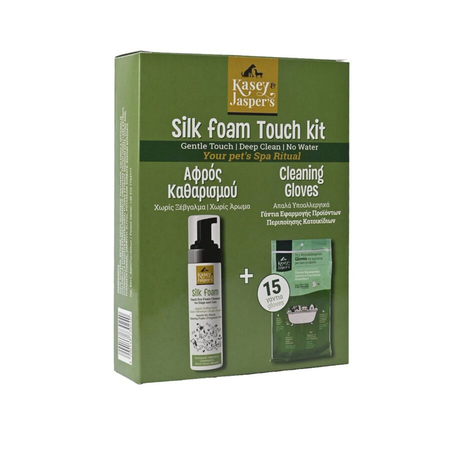 kasey and jasper's silkfoam touch kit