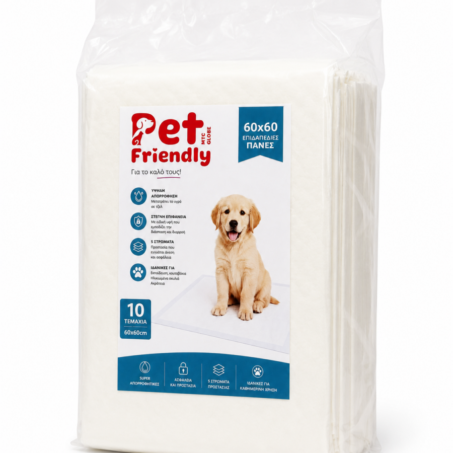pet friendly 60χ60 10pcs